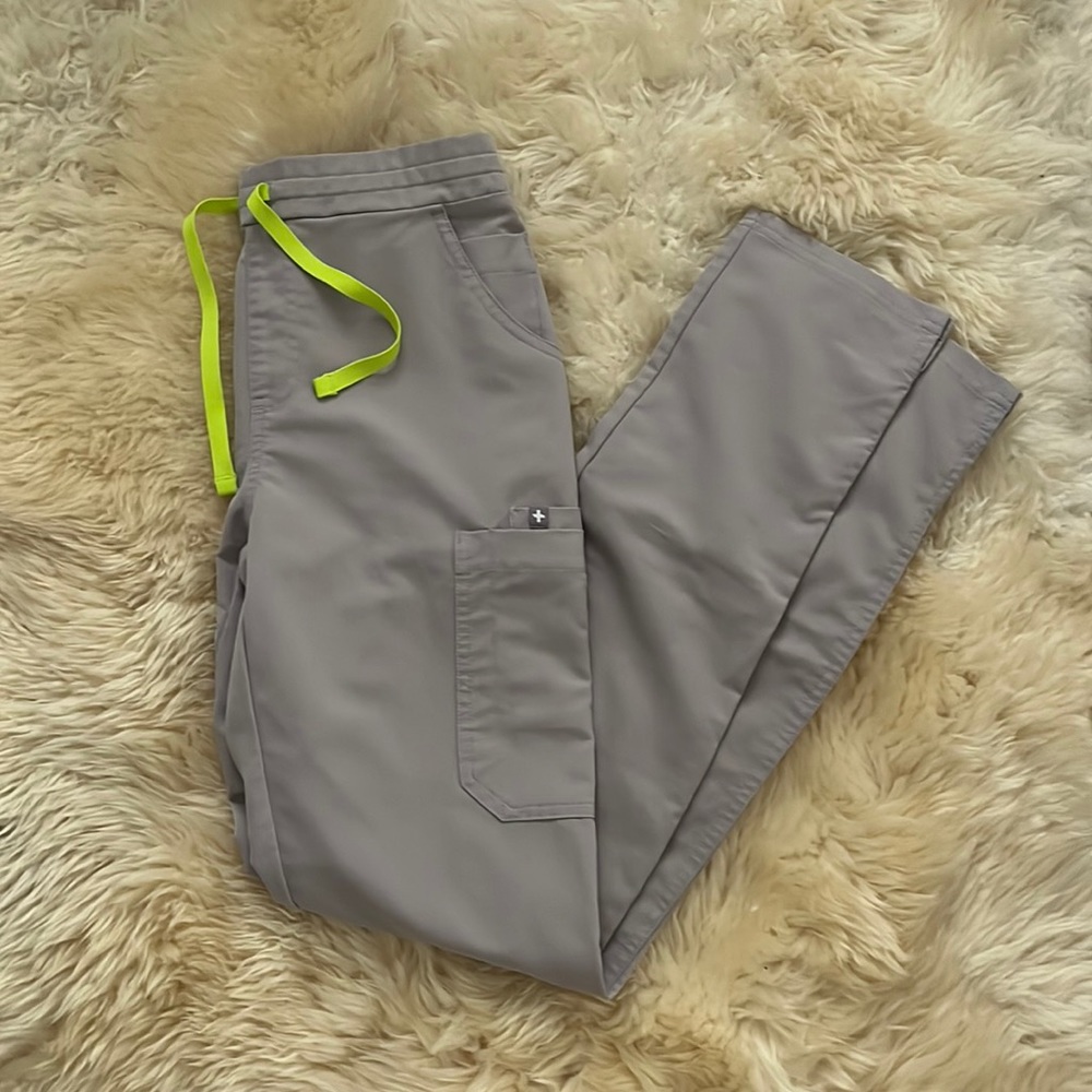 Figs Slate Zola Scrub Pants Tall/XS